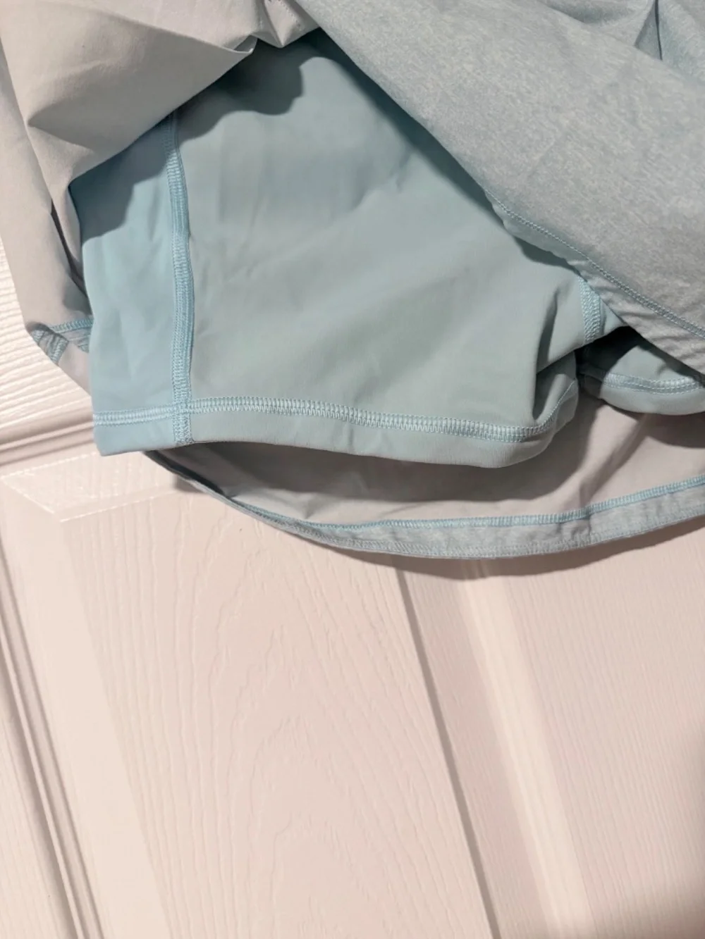 Lululemon *LIKE NEW* Pace Rival Skirt Heathered Blue Size 4